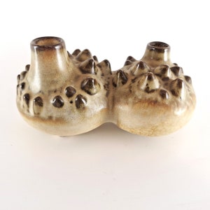 Mid Century Modern Double Vase – Einar Johansen, Søholm, Denmark – Scandinavian Vintage Decor – 1960s