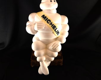 Bibendum mascotte de bonhomme Michelin - Objet de collection - Années 1960 - Détail intérieur vintage