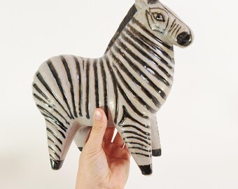 Lisa Larson, Gustavsberg – Zebra Sculpture, the Large Zoo
