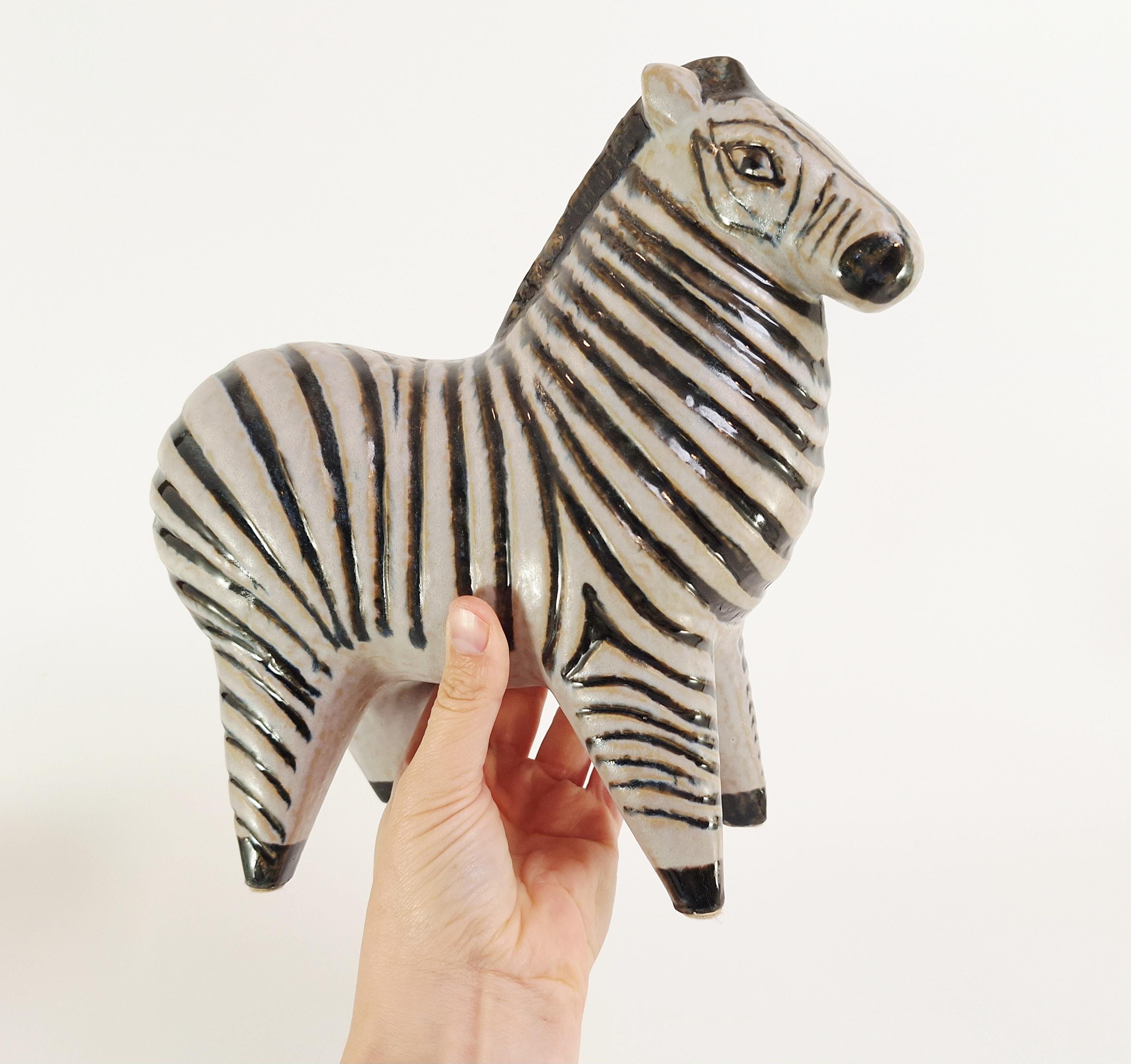 Lisa Larson, Gustavsberg – Zebra Sculpture, the Large Zoo