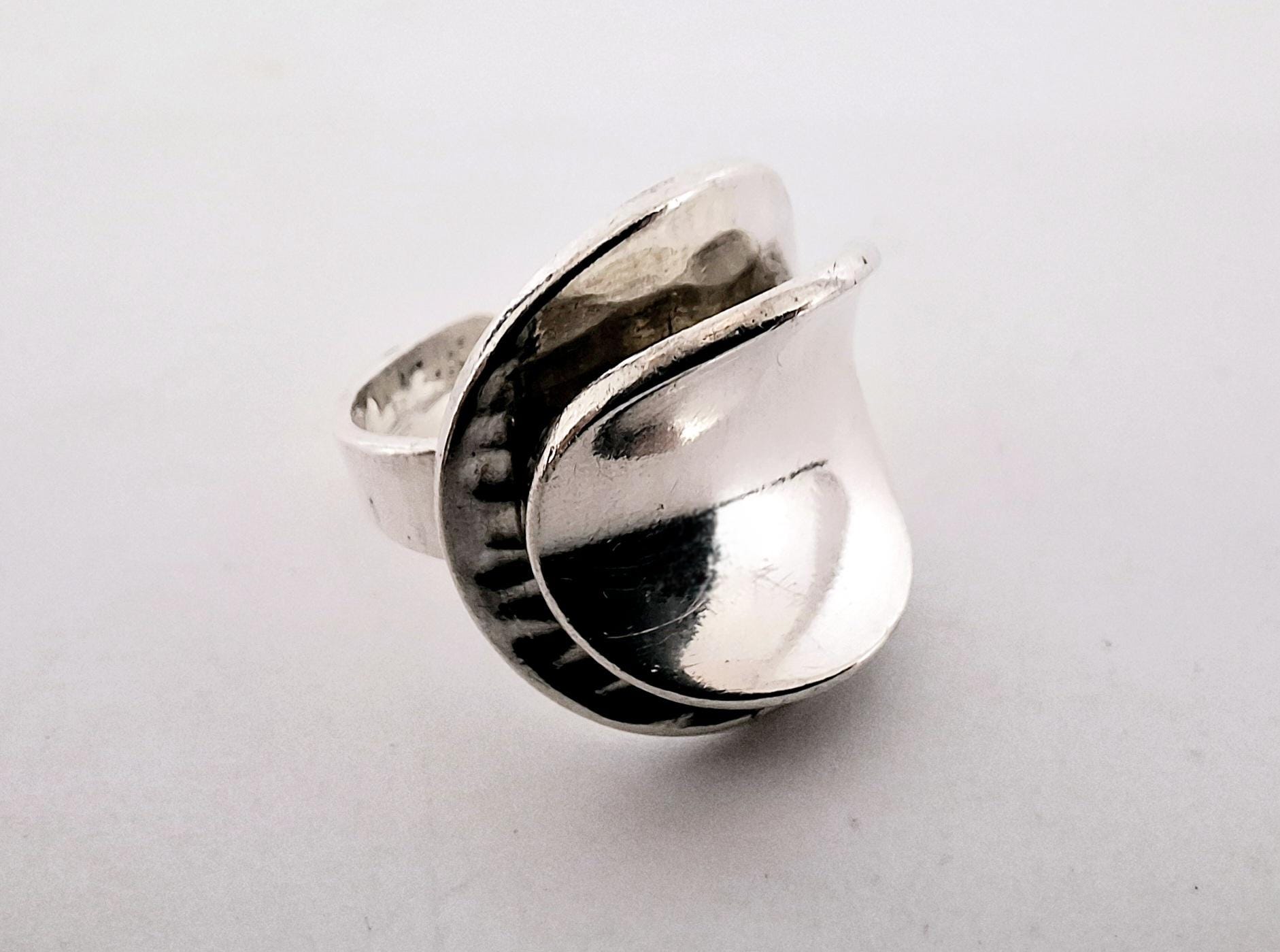 Vintage Sweden Silver Ring - Etsy Vintage Sweden Silver Ring - Etsy