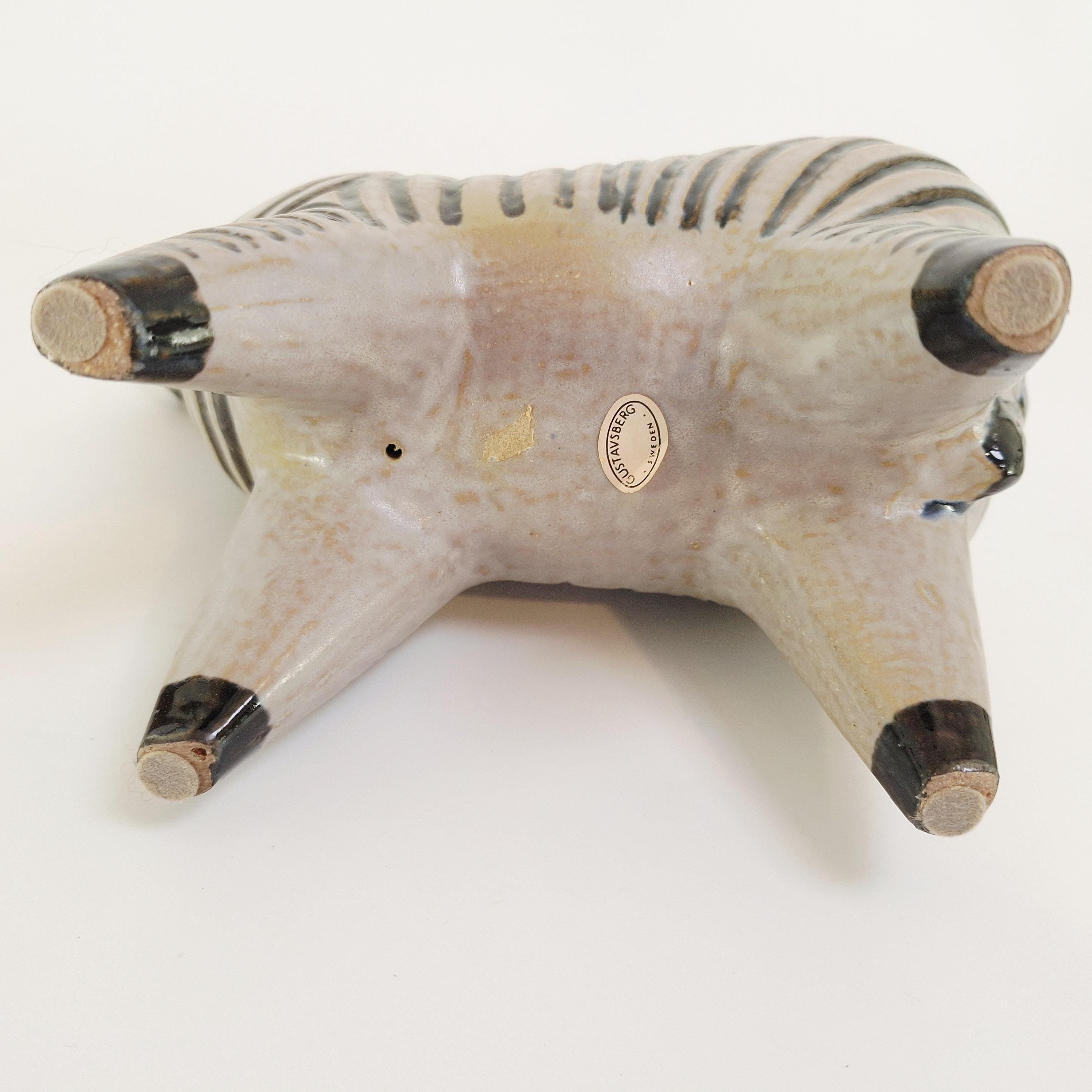 Lisa Larson, Gustavsberg – Zebra Sculpture, the Large Zoo