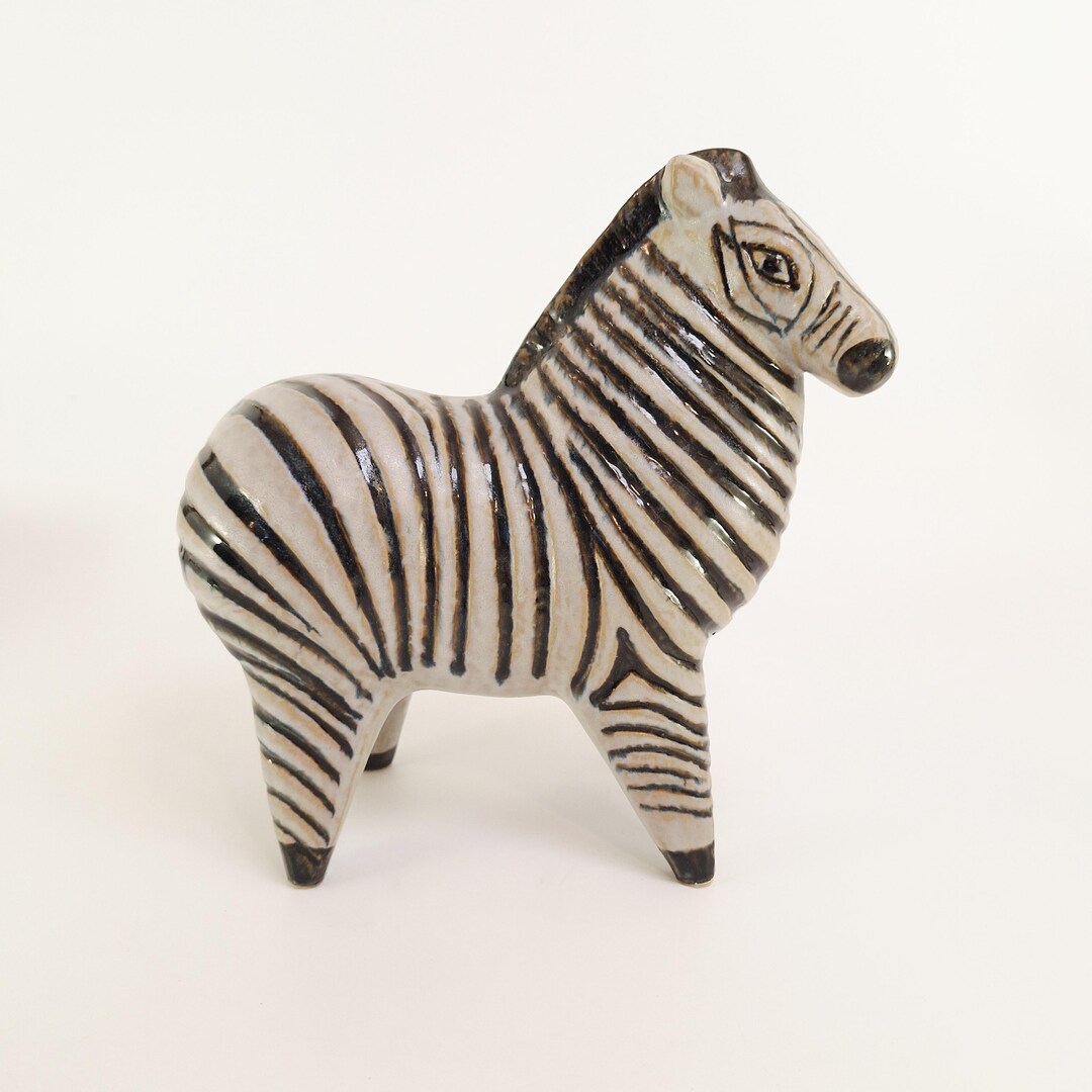 Lisa Larson, Gustavsberg – Zebra Sculpture, the Large Zoo