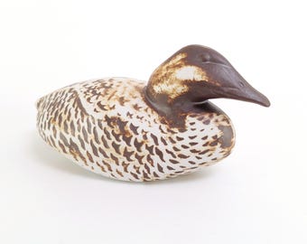 グスタフスベリの鳥、陶器のシーダック/アイダーベビー、ポール・ホフ