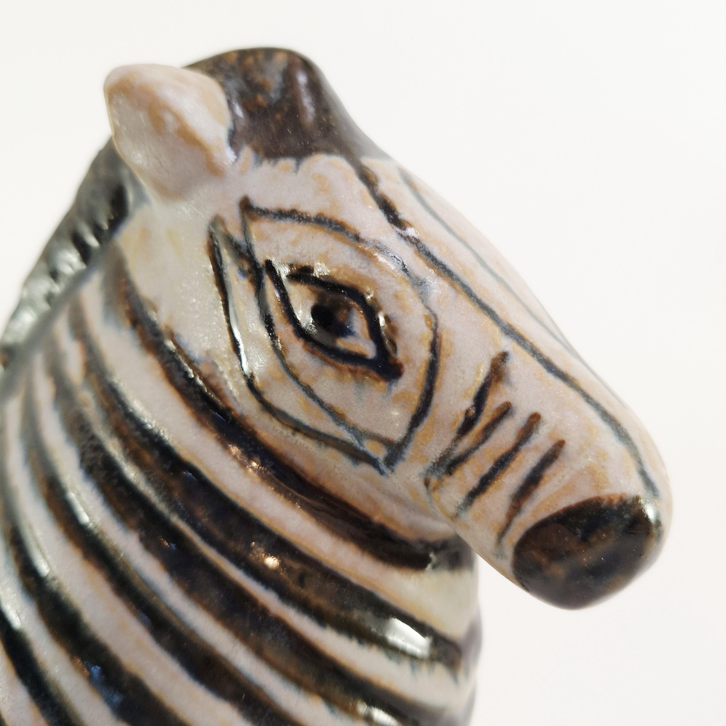 Lisa Larson, Gustavsberg – Zebra Sculpture, the Large Zoo