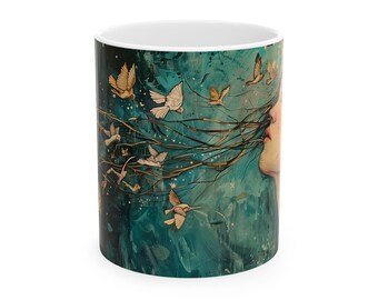 Empowered Journey Ceramic Mug, (11oz, 15oz)