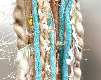 Faerie Dreds, Clip in Yarn Extensions, Hair Falls