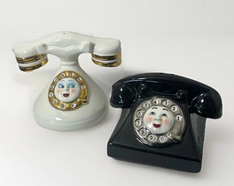 Vintage jaren 90 telefoon feestlijn verzamelobject ''Set'' van Clay Art RARE