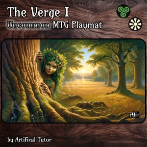 The Verge l - 24"x14" - *UNCOMMON* MTG Playmat o tapete de juego de mesa para TCG