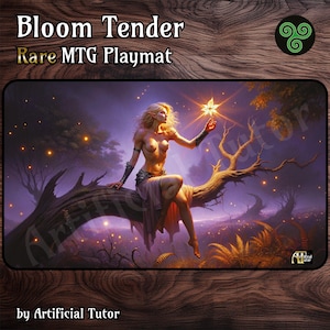 Bloom Tender - 24"x14" - *RARITÄT* Die MTG Spielmatte oder Brettspielmatte für TKG