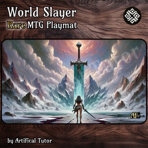 World Slayer – 24"x14" - MTG Spielmatte oder Brettspielmatte für TCG