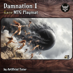 Damnation I - 24"x14" - *RAR* MTG Spielmatte oder Brettspielmatte für TKG