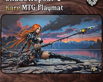 Shadowspear I - *RARE* - 24&quot;x14&quot; -  MTG Playmat or Board Game Mat for TCG