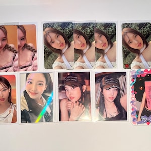 CARTES PHOTO OFFICIELLES TWICE (Membre : Nayeon), veuillez lire la description avant d'acheter !