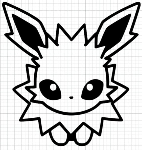 Jolteon Decal