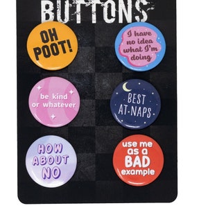Funny Button Pack