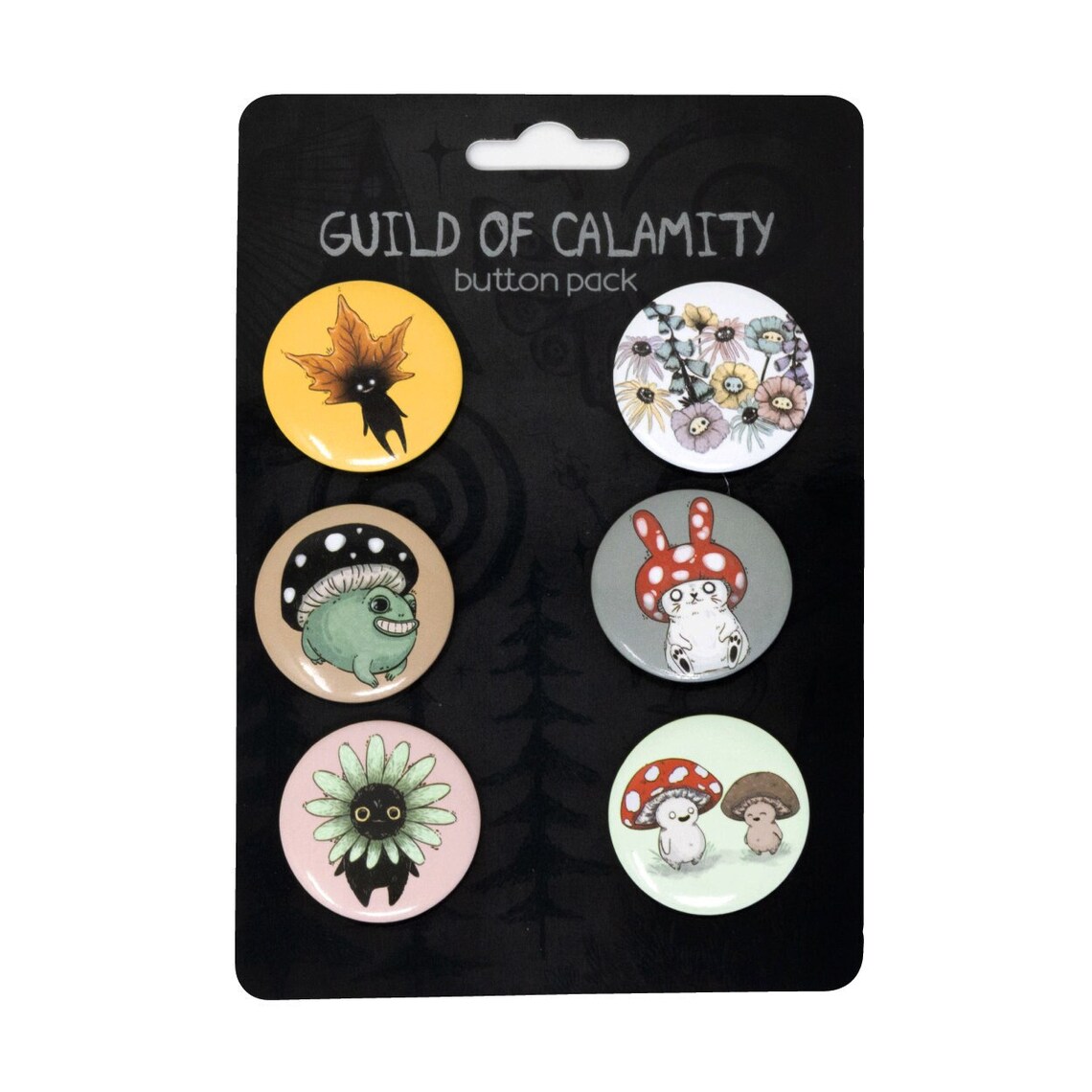 Guild of Calamity Button Pack Forest Friends - Etsy