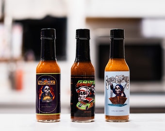 Hot sauce trio