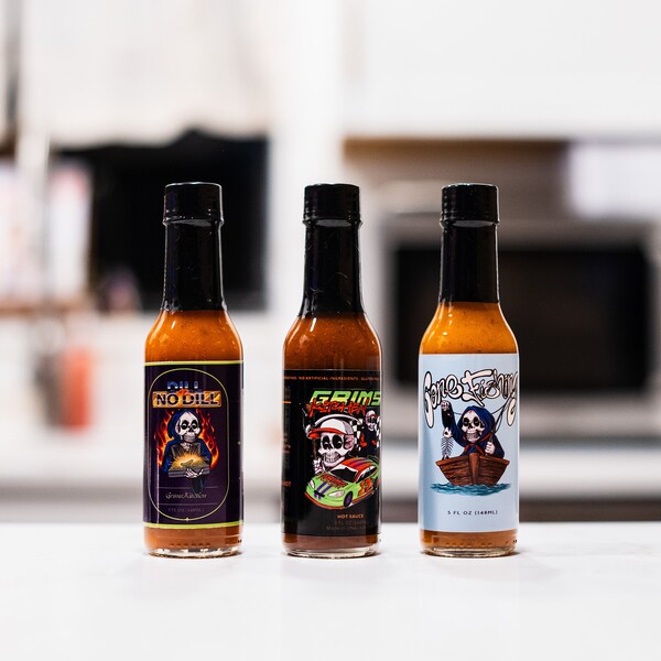 Hot sauce trio