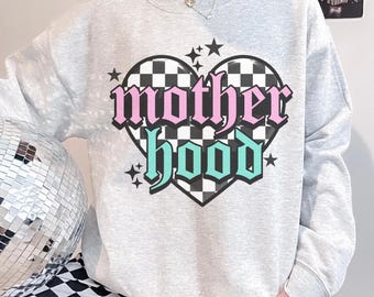Moletom com capuz estampado para maternidade, camiseta de mãe, moletom com capuz, moletom para mamãe, moderno, ousado, moderno, maternidade, presente