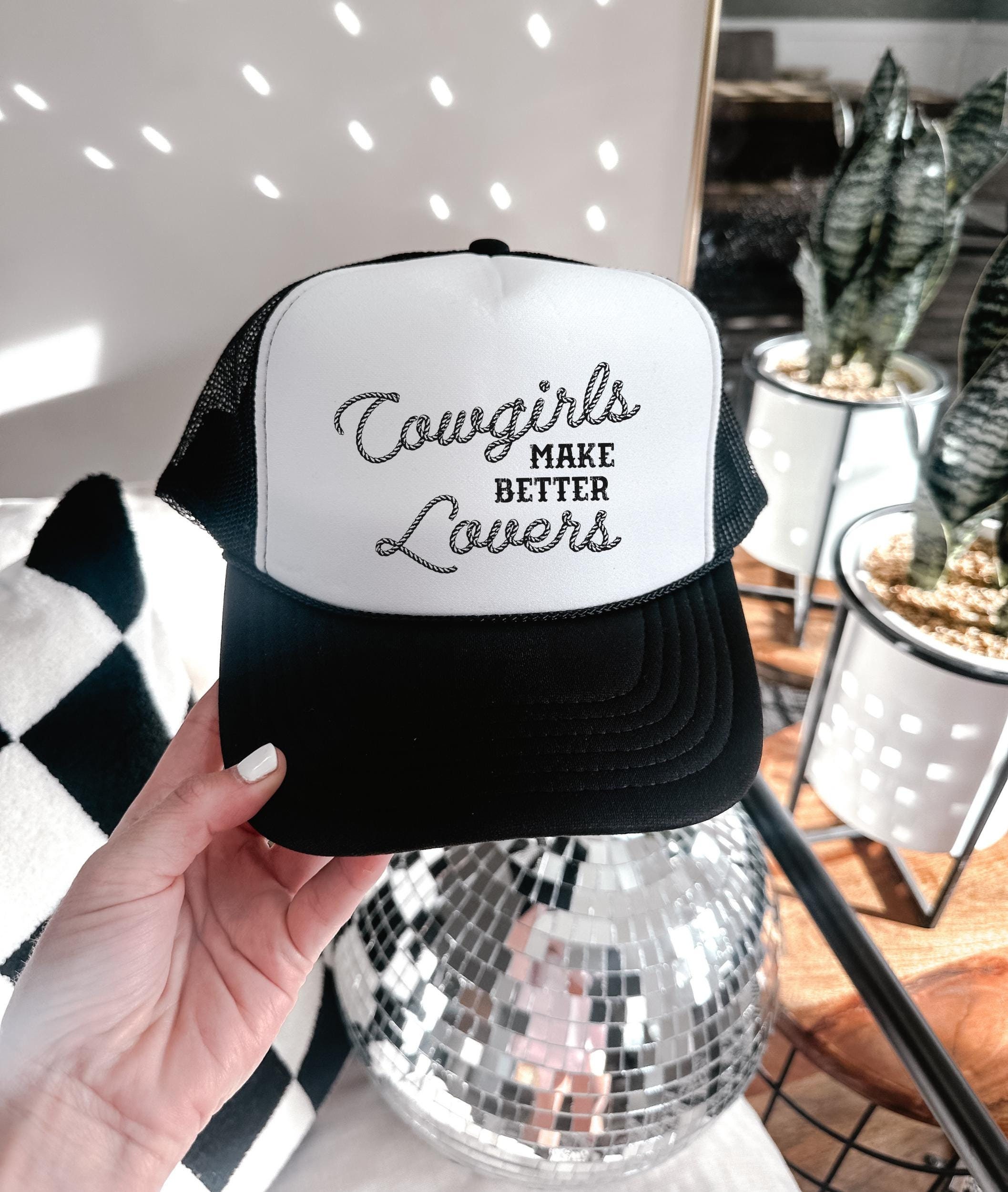 Cowgirls Make Better Lovers Trucker Hat for Women, Womens  display picture 1