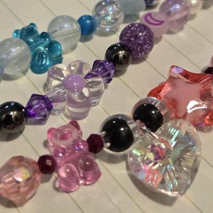 Rumi Mira och Zoey vänskapsarmband trio - 3-pack - MTO-storlekar - Kpop berlockarmband sortiment - bär medan du tittar och sjunger