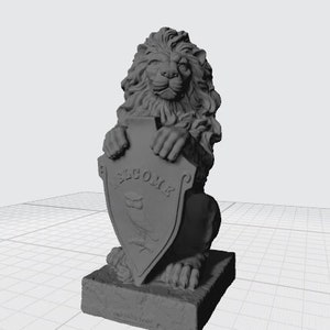 3D PRINTING , LION