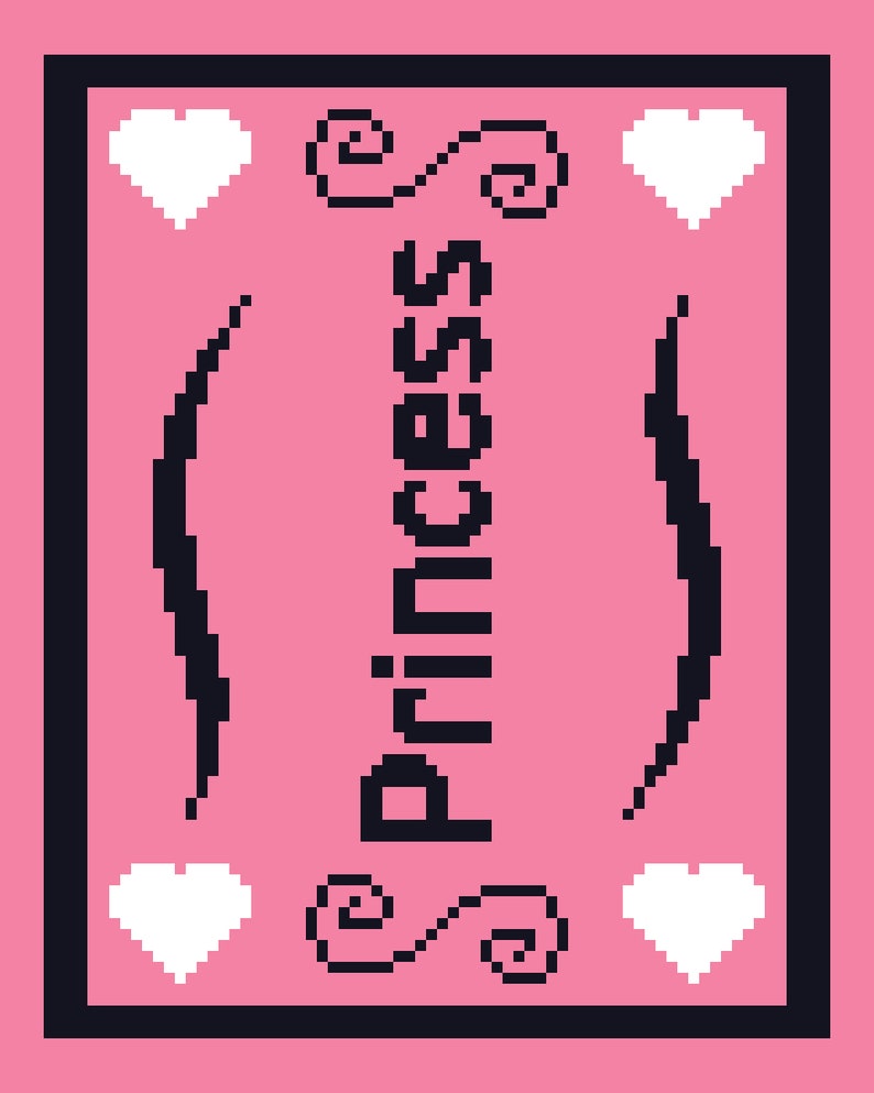 Princess C2C Crochet Pattern - Etsy