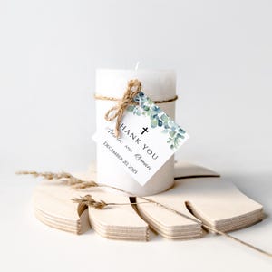 Twin Editable Baptism Favor Tag, Printable Favor Tag, Christening Tag, Editable Baptism Gift Tag, Siblings, Instant Download, GNY001