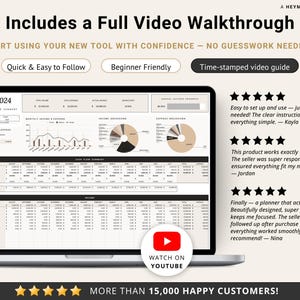 Income Expense Tracker Spreadsheet Personal Finances Planner Business Profit Loss Google Sheets Bookkeeping Template Yearly Budget Tracker image 10