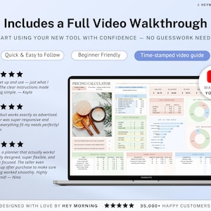 Product Pricing Calculator Spreadsheet Small Business Pricing Template Google Sheets Handmade Product Cost Calculator Excel Profit Margin image 9