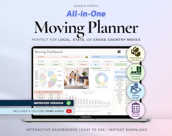 Umzugsplaner Google Sheets Nach Hause Umzug Bundle Tabelle Neue Wohnung Vorlage Umzugsbudget Packing Box Bestand Umzug Aufgabe Checkliste