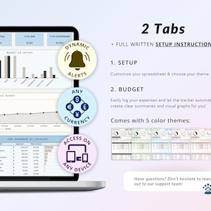 Reisebudget-Planer Google Sheets Familienurlaubsbudget-Spreadsheet Reisekosten-Tracker Urlaubsreisebudget Digitaler Planer Bild 2
