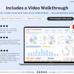 Invoice & Client Tracker Spreadsheet for Small Business CRM Google Sheets Invoice Tracker Generator Excel Lead Management Payment Tracker image 13