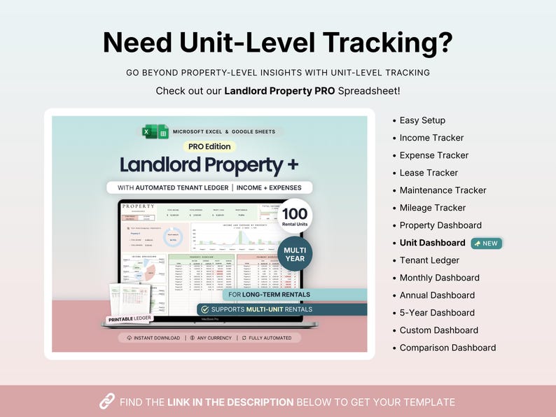Rental Property Bookkeeping Google Sheets Landlord Spreadsheet Multi Property Income and Expense Tracker Excel Tenant Tracker Rent Payment image 12