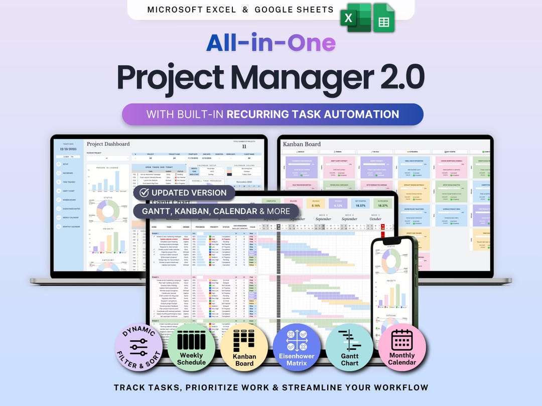 Project Management Spreadsheet Team Project Task Tracker Google Sheets ...