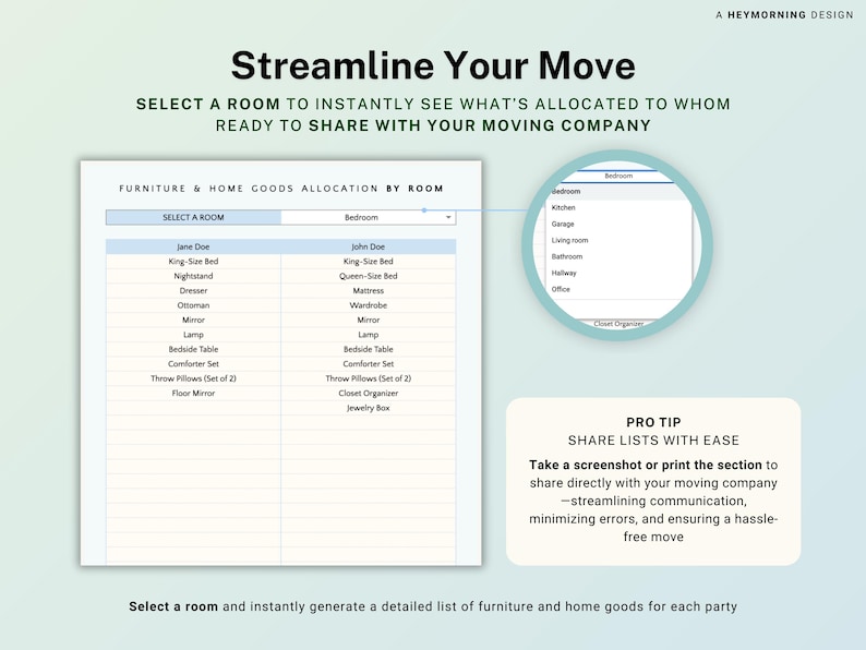 Divorce Planner Spreadsheet Asset Division Google Sheets Divorce Financial Settlement Property & Debt Split Separation Agreement Transition image 8