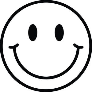 Smiley Instant Download SVG, PNG, EPS, dxf, jpg Retro Smiley Face Digital Download, Happy Face Clipart Cricut and Silhouette