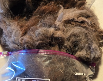 MAGGIE 13.9   Brown/Gray llama fiber