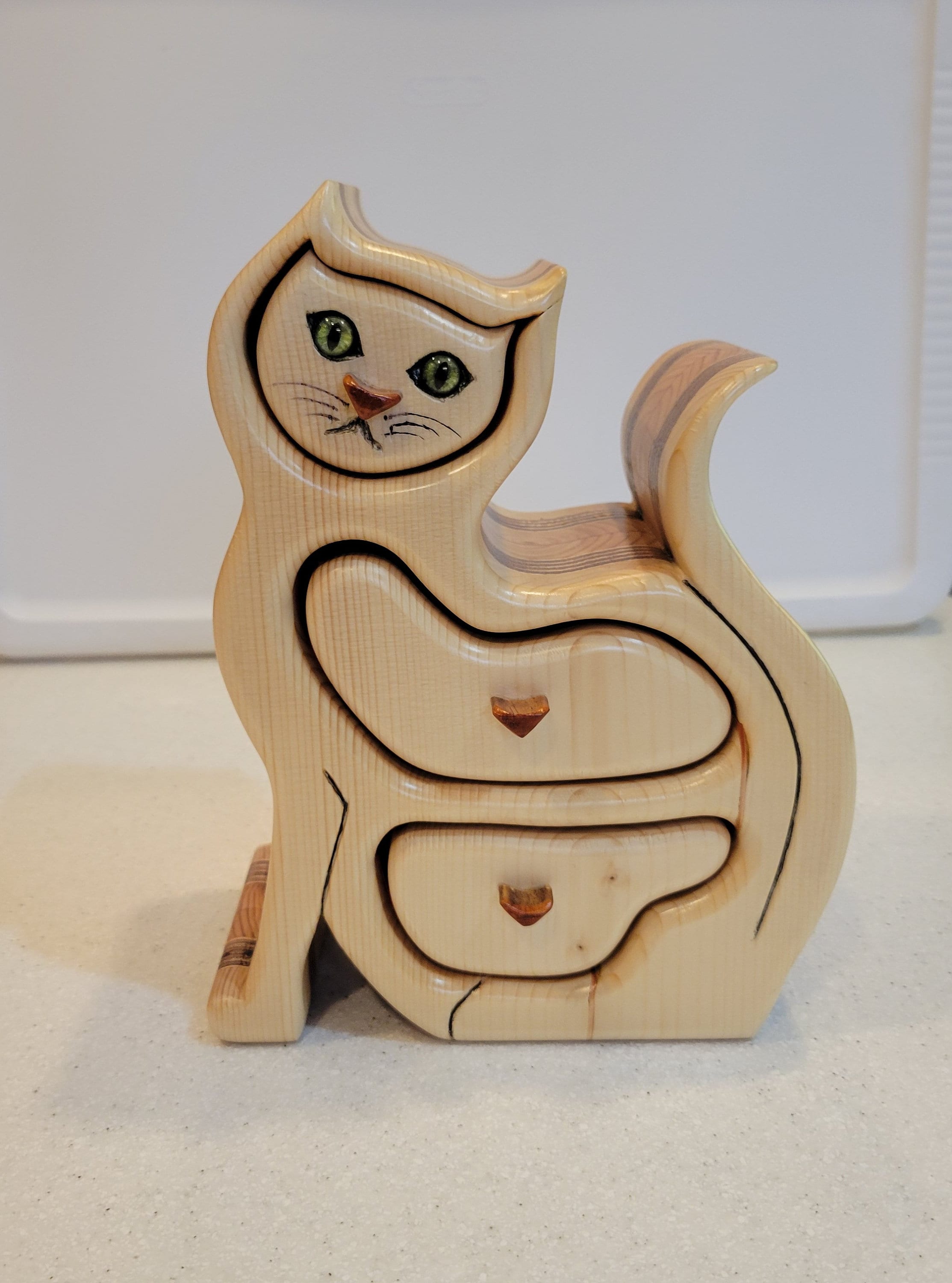 Cat Band Saw Box Pattern: Wood Keepsake Jewelry Box (PDF). - Etsy