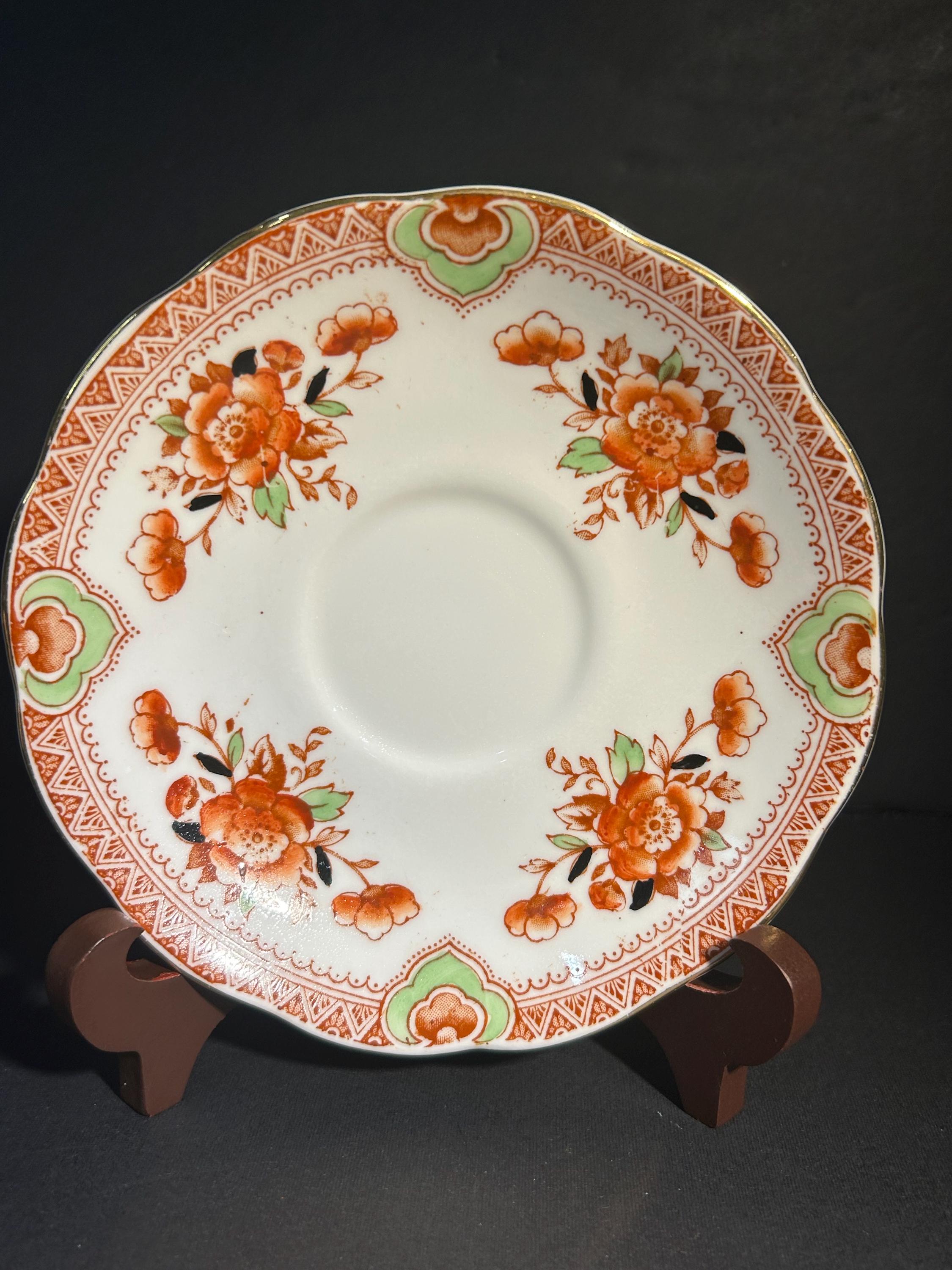 Rare Antique (1920s) Royal Albert Imari Pattern 7419 Fine Bone