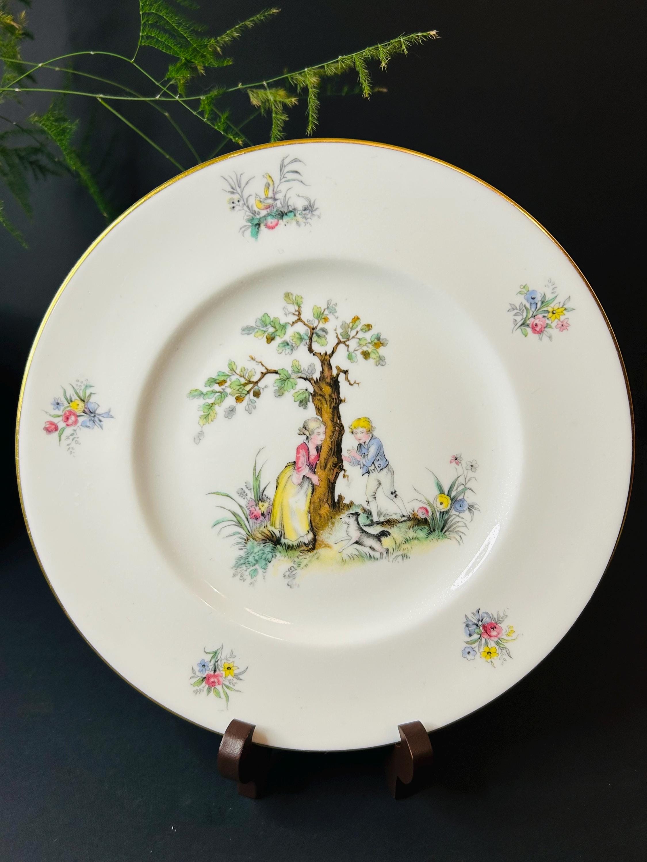 ◯ロイヤルウースター　イブシャムゴールドシリーズ　サラダプレート6枚セット ◯ロイヤルウースター イブシャムゴールドシリーズ サラダプレート6枚