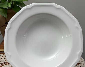 MIKASA Antique White Ultima Plus + HK400 Vegetable Serving Bowls 10.25"-Mother’s Day Gift for Mom