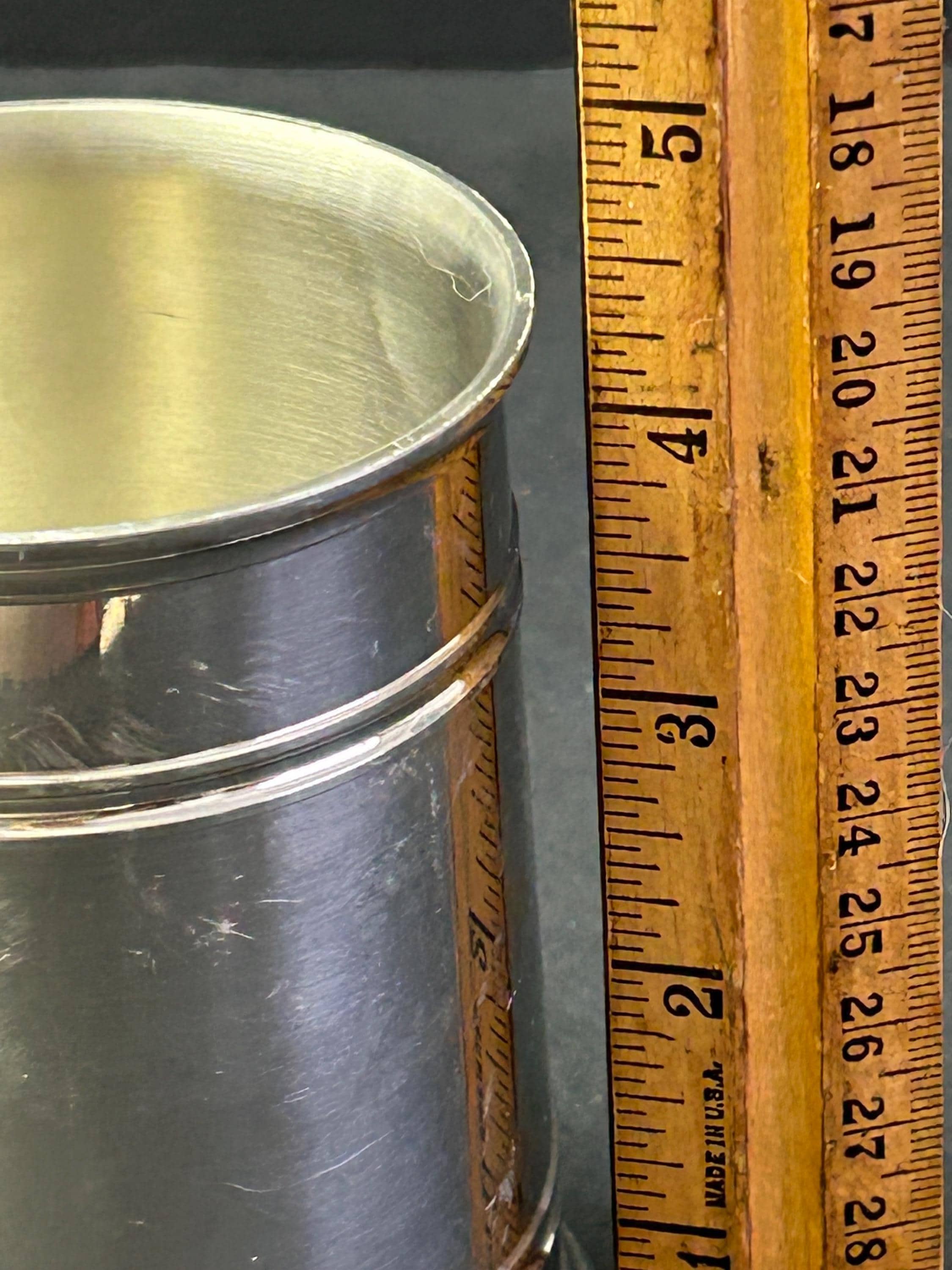 Vintage Royal Selangor Pewter 97% Tankard/mug 4.5”,cottagecore