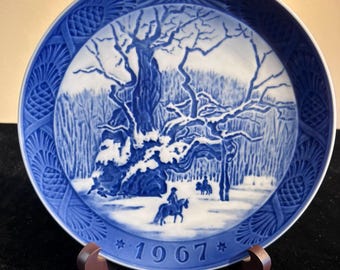 ロイヤルコペンハーゲン 1999年 クリスマスプレート（箱付き） - Etsy 日本