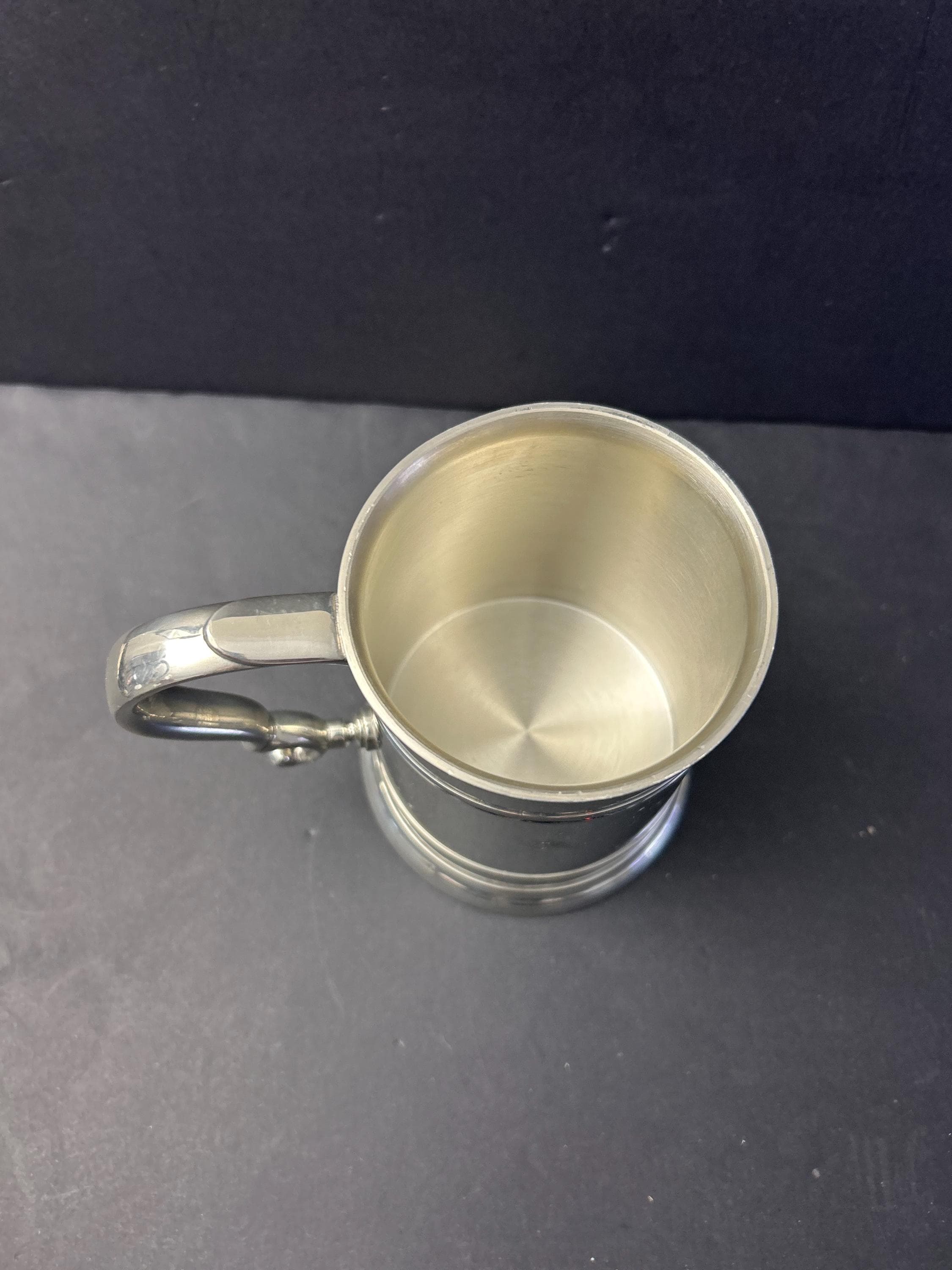 Vintage Royal Selangor Pewter 97% Tankard/mug 4.5”,cottagecore
