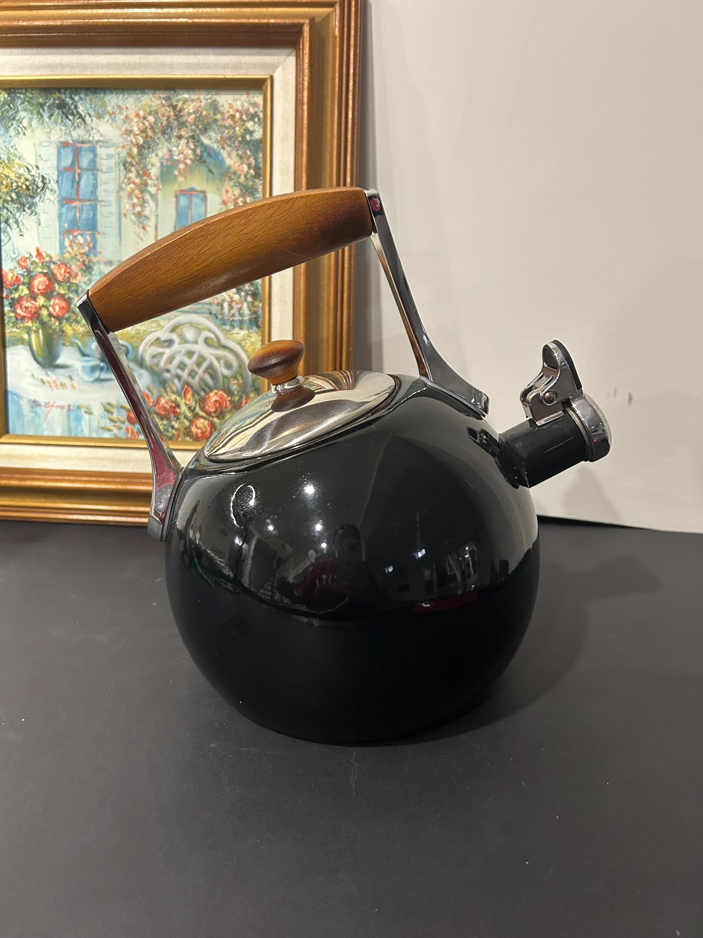 Nambe 2015 Lou Henry Black Tea Kettle Meridian Gourmet - Etsy