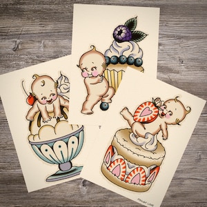 Kewpies - Set of Three