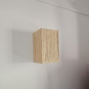 Handcrafted Raffia Wall Sconce: Moroccan Decor Lighting