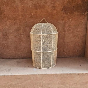 raffia pendant light , hanging lamp shade in raffia